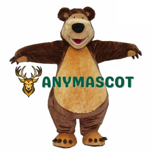 Masha Bear Ursa Grizzly Mascot Costume Cartoon