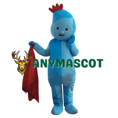 Iggle Piggle Mascot Costume In The Night Garden Cosplay Fancy Dress 