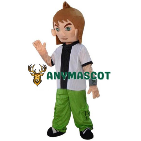 Ben 10 Cartoon Mascot Costume Adult Size