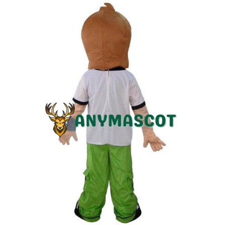 Ben 10 Cartoon Mascot Costume Adult Size
