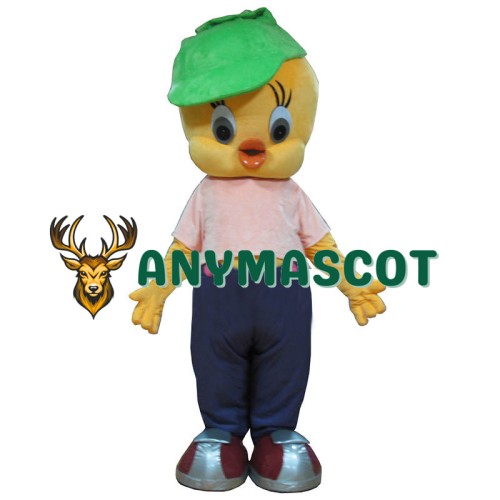 Tweety Bird Canary Cartoon Mascot Costume Suit Fancy Dress