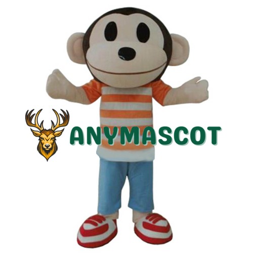 Monkey Adult Animal Cartoon Character Mascot Costume