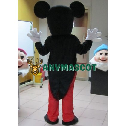 Mickey and Minnie Mouse Adult Mascot Costume Two Pieces