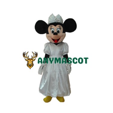 Evening Dress Minnie Mascot Adult Costume