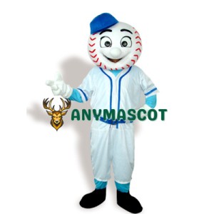 Baseball Man Adult Mascot Costume