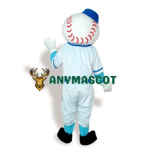 Baseball Man Adult Mascot Costume