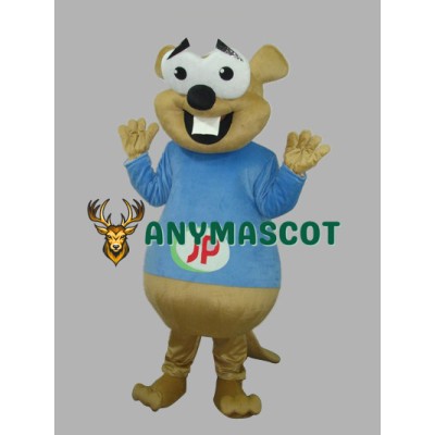 Big Teeth Bear Adult Mascot Costume