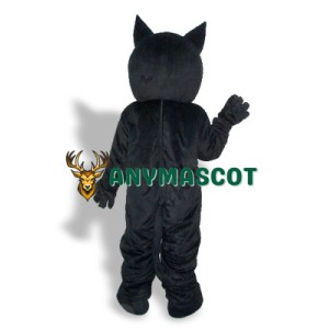 Black Cat Adult Mascot Costume