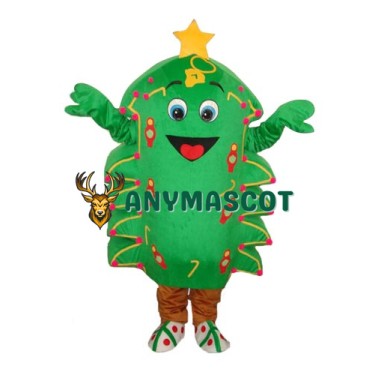 Christmas Tree Mascot Adult Costume