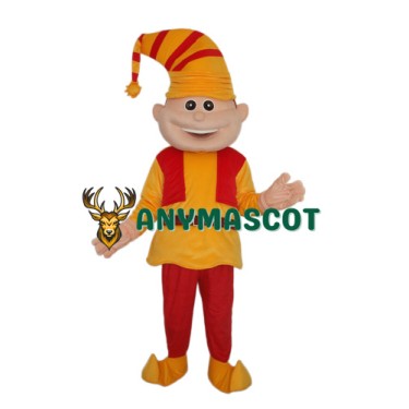 French Clown Mascot Adult Costume