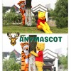 Winnie & Tiger the Pooh Mascot Costume