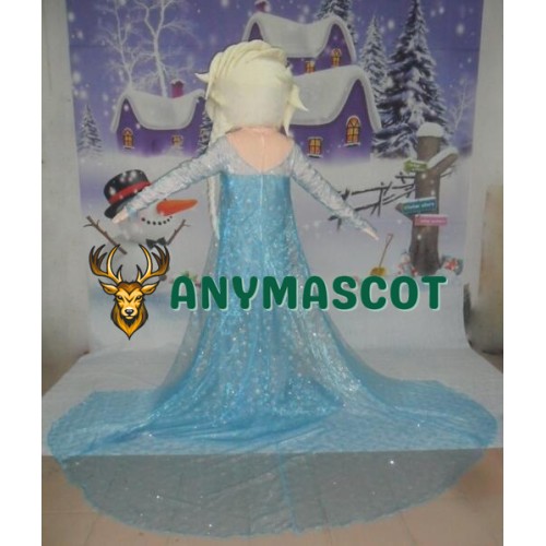 Princess Elsa Mascot Costume