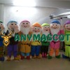 Seven Dwarfs Mascot costume