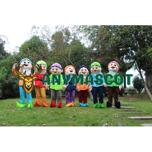 Seven Dwarfs Mascot costume