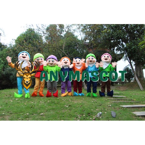 Seven Dwarfs Mascot costume