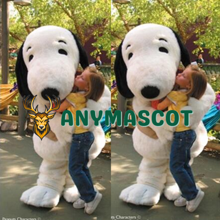 Snoopy Cartoon Mascot Adult Costume