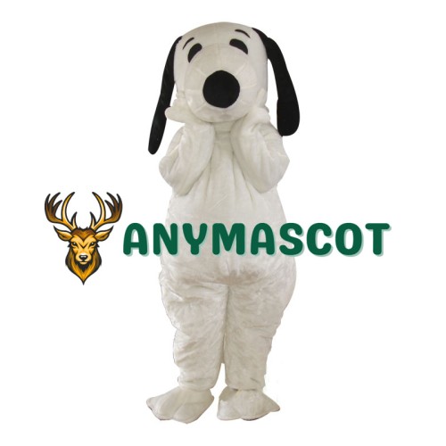 Snoopy Cartoon Mascot Adult Costume