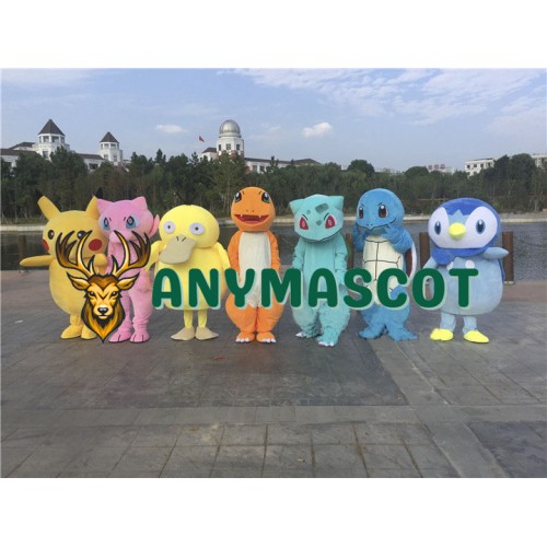 Pokemon Pok Mascot Adult Costume