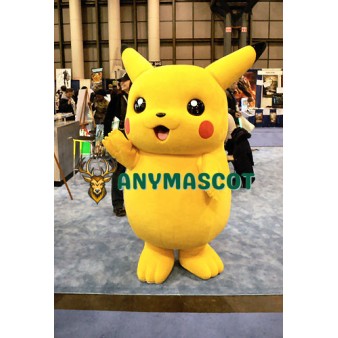 Pikachu Cartoon Mascot Costume