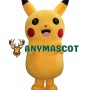 Pikachu Mascot Costume Adult Fancy Party Dress