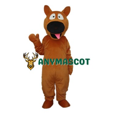 Brown Dog Mascot Adult Costume