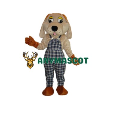 2nd Version Lucky Dog Mascot Adult Costume
