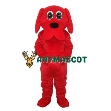 Rooney Red Dog Mascot Adult Costume