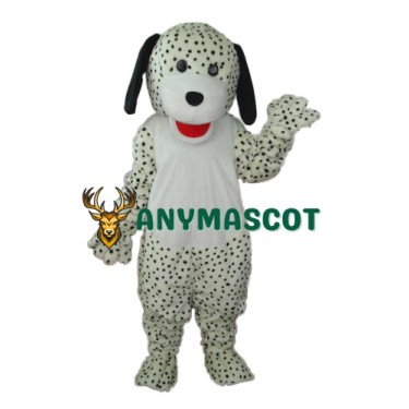 Spotted Colourful Dog Mascot Adult Costume