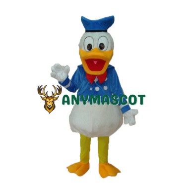 New Donald Duck Mascot Adult Costume