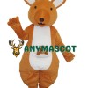 Yellow Kangaroo Mascot Adult Costume