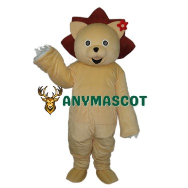 Golden Lion Mascot Adult Costume