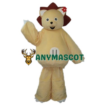 Modified Version of Golden Lion Mascot Adult Costume
