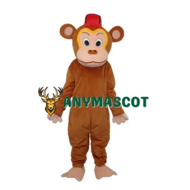 Clown Monkey (Without Vest) Mascot Adult Costume