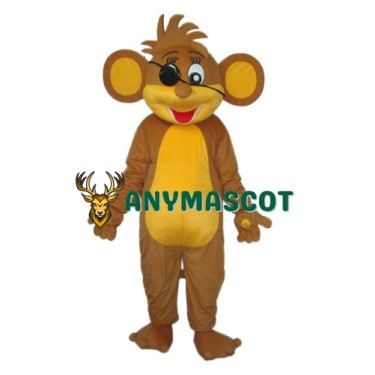 Pirate Monkey Mascot Adult Costume