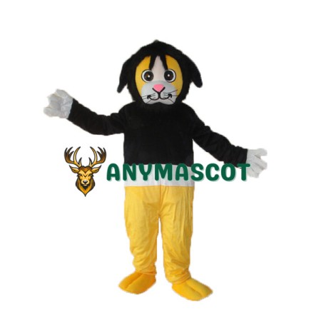 Tony Monkey in Black Sweater Adult Mascot Costume