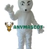 White Fox Mascot Adult Costume