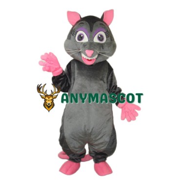 Revised Long Wool Vole Mascot Adult Costume