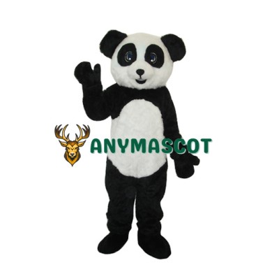 2nd Version Plush Panda Adult Mascot Costume