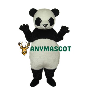 7th Version of The Giant Panda Mascot Adult Costume