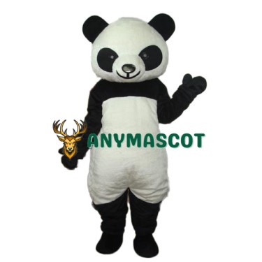 9th Version of The Giant Panda Mascot Adult Costume