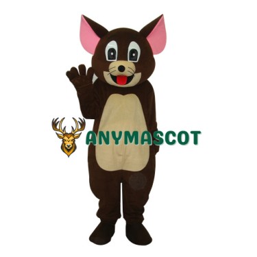 Brown Jerry Rat Mascot Adult Costume