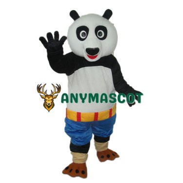 Kung Fu Panda Blue Shorts Mascot Adult Costume