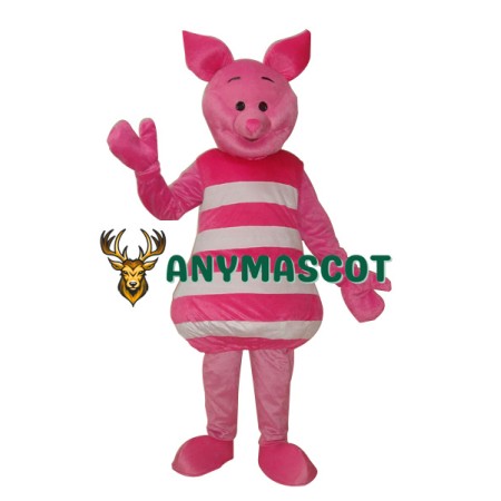Little Pink Pig Mascot Adult Costume