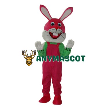 Etiquette Rabbit Mascot Adult Costume