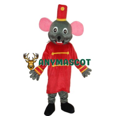 Etiquette Rat Mascot Adult Costume