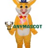 Yellow Rabbit Mascot Adult Costume