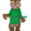 Theodore Chipmunk Mascot Adult Costume