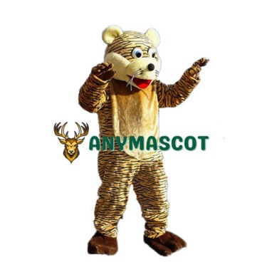 Lucky Tiger Mascot Adult Costume