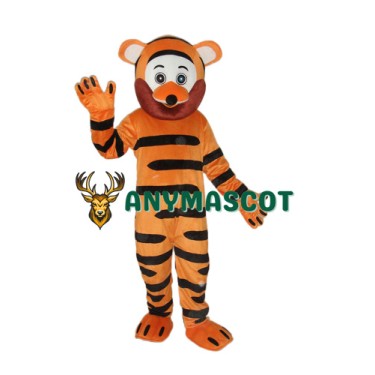 Old Version Tiger Mascot Adult Costume
