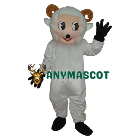 Little Sheep Mascot Adult Costume